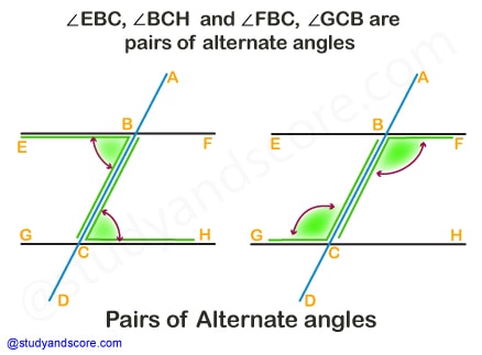 bisector of an angle, Acute angle, right angle, obtuse anfle, straight angle, reflex angle, full angle, complete angle, types of angles, pairs of angles, corresponding angles, adjacent angles, internal angles, linear pair, complementary angles, supplementary angles, vertically opposite angles, alternate angles