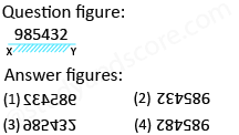 Solved mirror image questions, concept of Mirror images, general aptitude, Mirror image questin answers, Previous solved papers, clock based Mirror image, figure based Mirror image, alpha numeric Mirror image, alphabet Mirror image,number based Mirror image, mirror reflections, mirror inversion